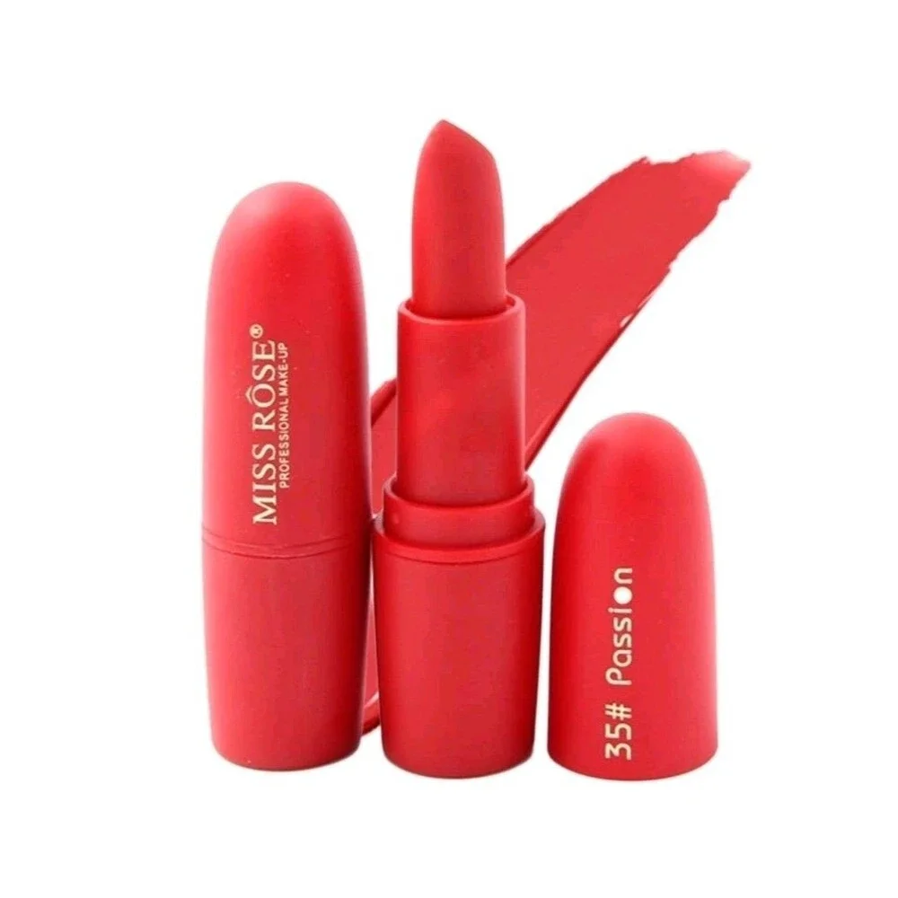 Miss Rose Creamy Matte LipStick Shade #35 Passion 10g
